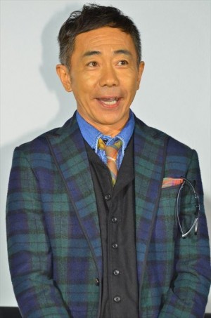 木梨憲武、『ウォーキングwithダイナソー』製作発表会見に登場