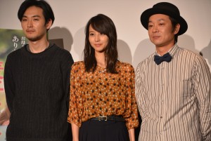 『麦子さんと』兄妹試写会・フォトセッションにて