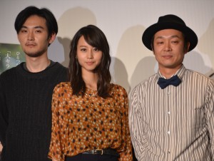 『麦子さんと』兄妹試写会・フォトセッションにて