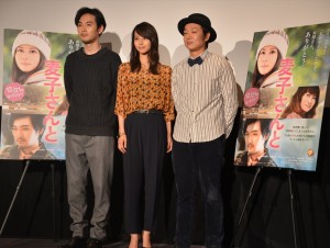 『麦子さんと』兄妹試写会・フォトセッションにて