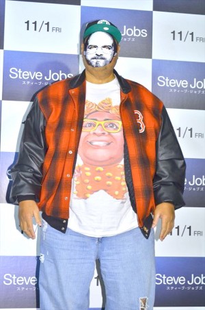 映画『スティーブ・ジョブズ』トリビュートミニライブに来場した、KONISHIKI