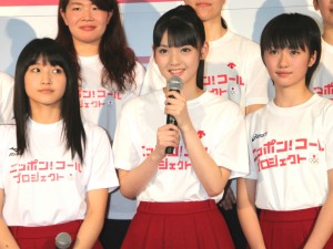 道重さゆみ、ソチ冬季オリンピック「ニッポン！ コールプロジェクト」発足式にて