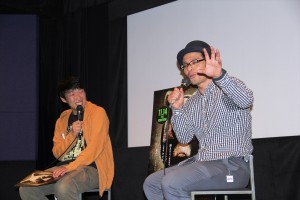 『サプライズ』で、爆笑トークを繰り広げた2人（左：松江哲明監督、右：瀧川英次）