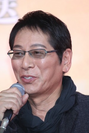 大杉漣、『オリンピックの身代金』制作発表記者会見にて