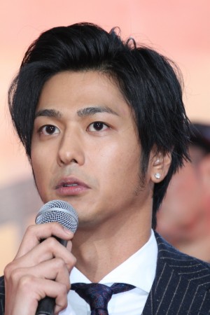 速水もこみち、『オリンピックの身代金』制作発表記者会見にて