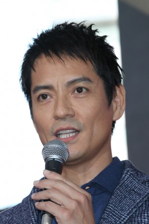 沢村一樹、『オリンピックの身代金』制作発表記者会見にて