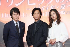 『オリンピックの身代金』制作発表記者会見にて