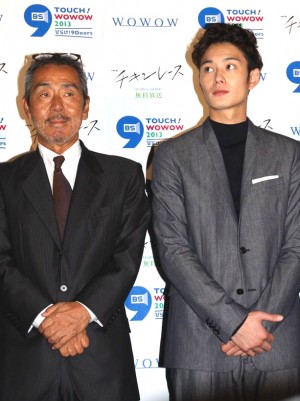 寺尾聰、ドラマW『チキンレース』完成披露4K試写会＆舞台挨拶にて