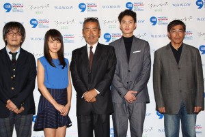 『チキンレース』完成披露4K試写会＆舞台挨拶にて