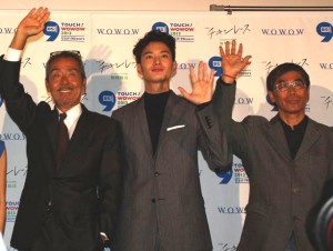 『チキンレース』完成披露4K試写会＆舞台挨拶にて