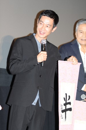 加瀬亮、『劇場版 SPEC～結（クローズ）～ 漸ノ篇』初日舞台挨拶にて