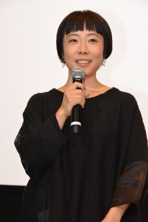 山田真歩、『ばしゃ馬さんとビッグマウス』初日舞台挨拶にて