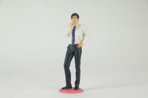 3Dボディスキャナーで算出された、浜谷の理想体型フィギュア