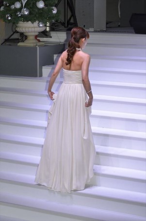 華原朋美、「Omotesando Hills CHRISTMAS 2013」イルミネーション点灯式ライブにて