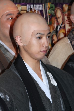 桐山漣、舞台『ぶっせん』ゲネプロ＆囲み取材にて