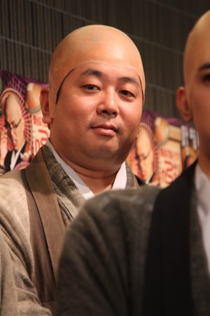 諏訪雅、舞台『ぶっせん』ゲネプロ＆囲み取材にて