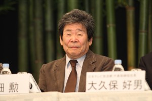 『かぐや姫の物語』完成報告会見に出席した高畑勲監督