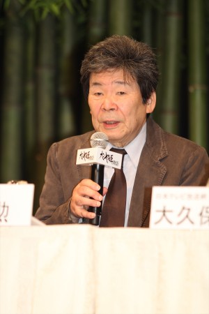 『かぐや姫の物語』完成報告会見に出席した高畑勲監督
