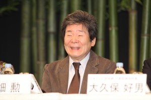 『かぐや姫の物語』完成報告会見に出席した高畑勲監督