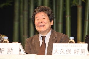 『かぐや姫の物語』完成報告会見に出席した高畑勲監督