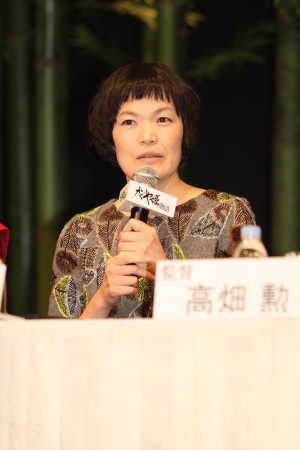 『かぐや姫の物語』完成報告会見に出席した主題歌を歌う二階堂和美