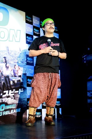 林下清志（ビッグダディ）、『ワイルド・スピード EURO MISSION』ブルーレイ＆DVD発売イベント「ワイルド・スピード EURO NIGHT」にて