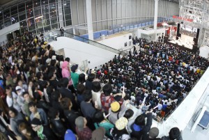 お台場MEGA WEBでのエビ中ライブイベントで新曲MVを初お披露目！