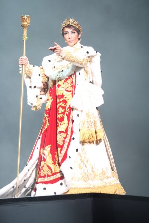 柚希礼音、宝塚歌劇団星組公演『眠らない男・ナポレオン‐愛と栄光の涯（はて）に‐』製作発表会見にて