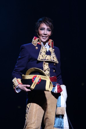 柚希礼音、宝塚歌劇団星組公演『眠らない男・ナポレオン‐愛と栄光の涯（はて）に‐』製作発表会見にて