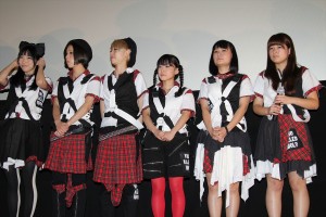 映画『フィルス』特別試写会イベントを盛り上げたBiS