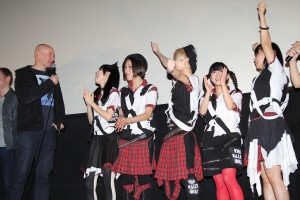 映画『フィルス』特別試写会イベントを盛り上げたBiS