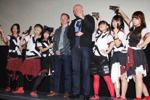 映画『フィルス』特別試写会イベントを盛り上げたBiS