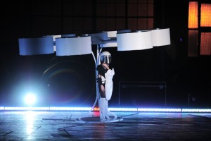 レディー・ガガ、11月10日（現地時間）にニューヨークで開催された「artRave presentation 」の様子