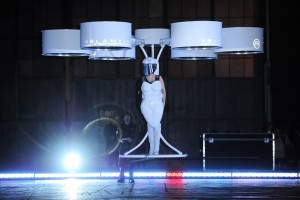 レディー・ガガ、11月10日（現地時間）にニューヨークで開催された「artRave presentation 」の様子