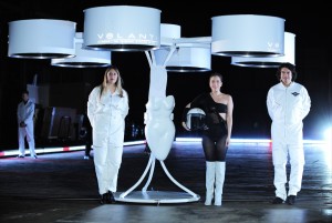 レディー・ガガ、11月10日（現地時間）にニューヨークで開催された「artRave presentation 」の様子