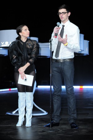 レディー・ガガ、11月10日（現地時間）にニューヨークで開催された「artRave presentation 」の様子