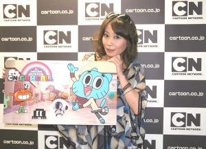 TVアニメ『おかしなガムボール』のボイスキャストを務める竹内順子