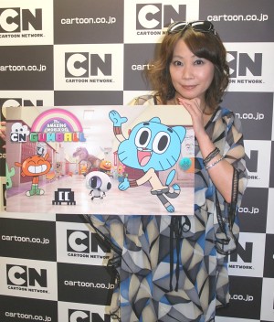 TVアニメ『おかしなガムボール』のボイスキャストを務める竹内順子