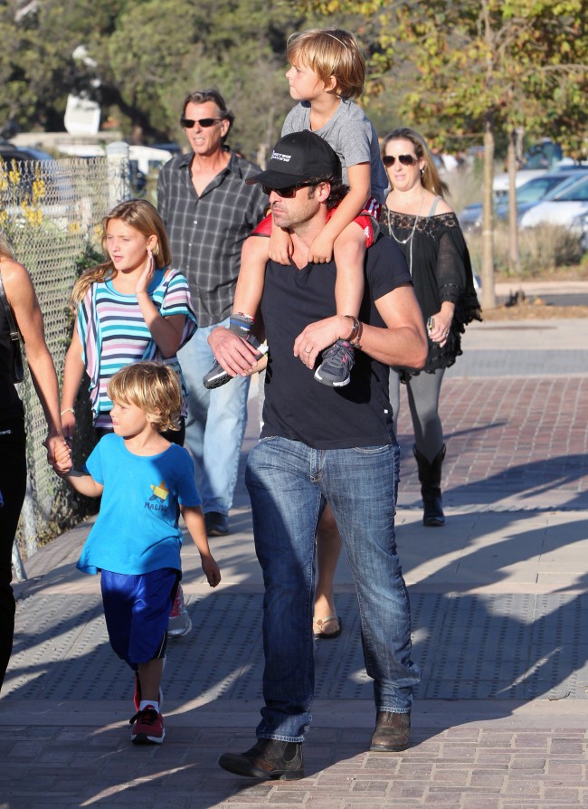パトリック・デンプシー＆ダービー＆サリヴァン・デンプシー Patrick Dempsey and Darby and Sullivan Dempsey