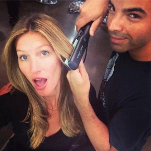 おどけた表情でスッピンを自撮り （※ジゼル・ブンチェンのインスタグラムより）