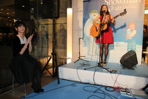 「代官山アドレス・ディセ」イルミネーション点灯式にて