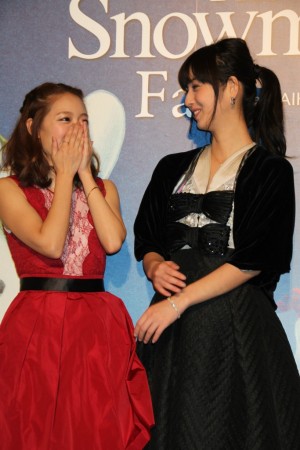 「代官山アドレス・ディセ」イルミネーション点灯式にて