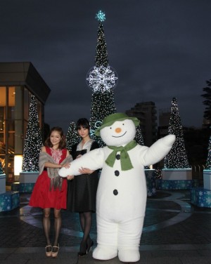 「代官山アドレス・ディセ」イルミネーション点灯式にて