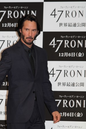 『47RONIN』来日記者会見に登場したキアヌ・リーヴス