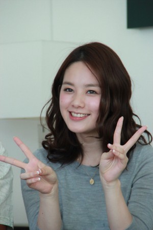 筧美和子、『テラスハウス』取材にて