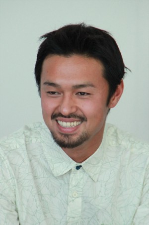 今井洋介、『テラスハウス』取材にて