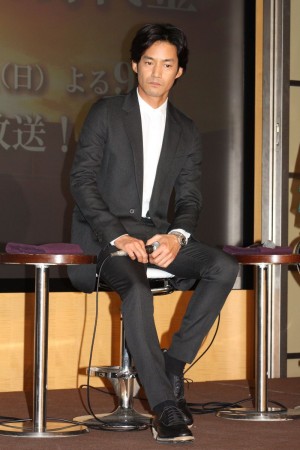 竹野内豊、『オリンピックの身代金』試写会・トークイベントにて
