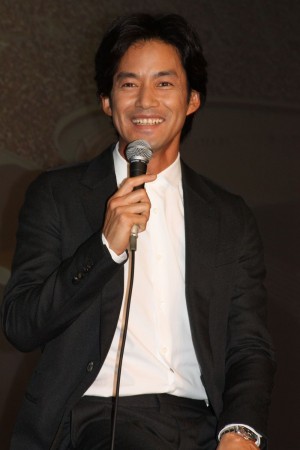 竹野内豊、『オリンピックの身代金』試写会・トークイベントにて