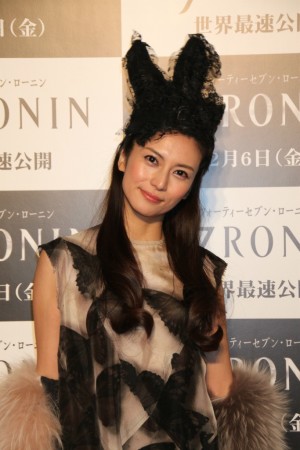 柴咲コウ、『47RONIN』ワールドプレミアにて