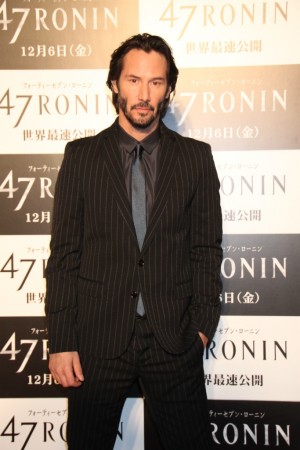 キアヌ・リーヴス、『47RONIN』ワールドプレミアにて
